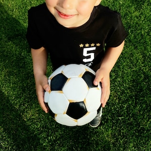 Geburtstagsshirt Fußball Kindershirt 5 Jahre | nähfein