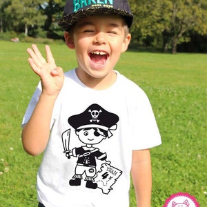 birthday shirt child | Pirate White - Birthday Shirt - 4th Birthday Shirt - Pirate Party Shirt - Kids Birthday Shirt