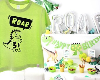 Birthday Shirt Child | Dino 3 years - Birthday Shirts for boys - Kids T-Shirt Dino - Dino Birthday
