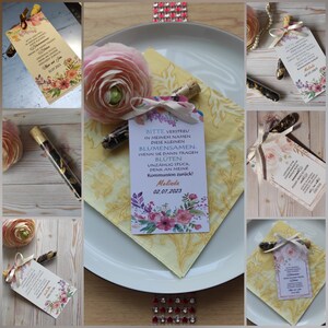 Cadeau invité graine de fleur pendentif fleur verre avec graines de fleurs, mariage, baptême, communion, scolarisation