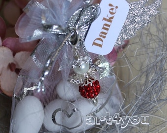 5 Schutzengel Glücksbringer Strass Krone Gastgeschenke Hochzeit Taufe 5 Schutzengel Glücksbringer Strass Krone Gastgeschenke Hochzeit Taufe