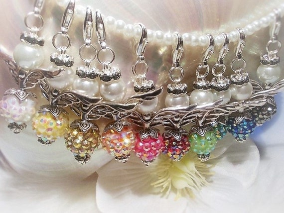 XXL Guardian Angel With Rhinestone Beads DIY Craft Set Keyring