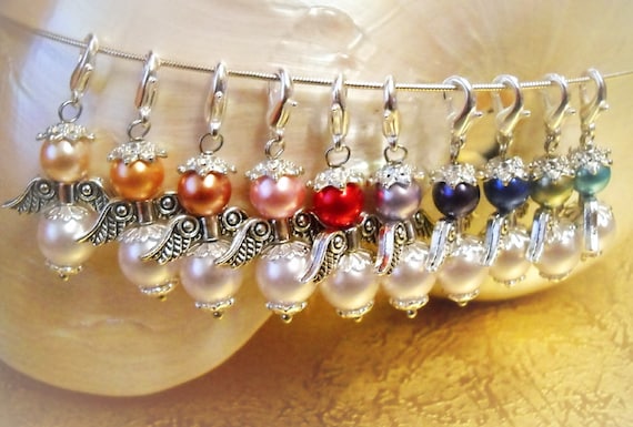 Someone Special Guardian Angel Silver Coloured Angel Pin With Gem Stone