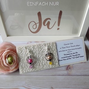 Coloque cartões de presente criativo para convidados, cartões de nome personalizados com pingente de coração, casamento, confirmação, batismo