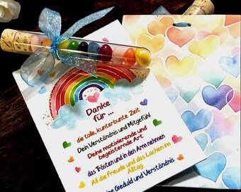 Farewell gift for a childcare worker, THANK YOU for the wonderful time - customizable - gift for kindergarten farewell, daycare provider, teacher