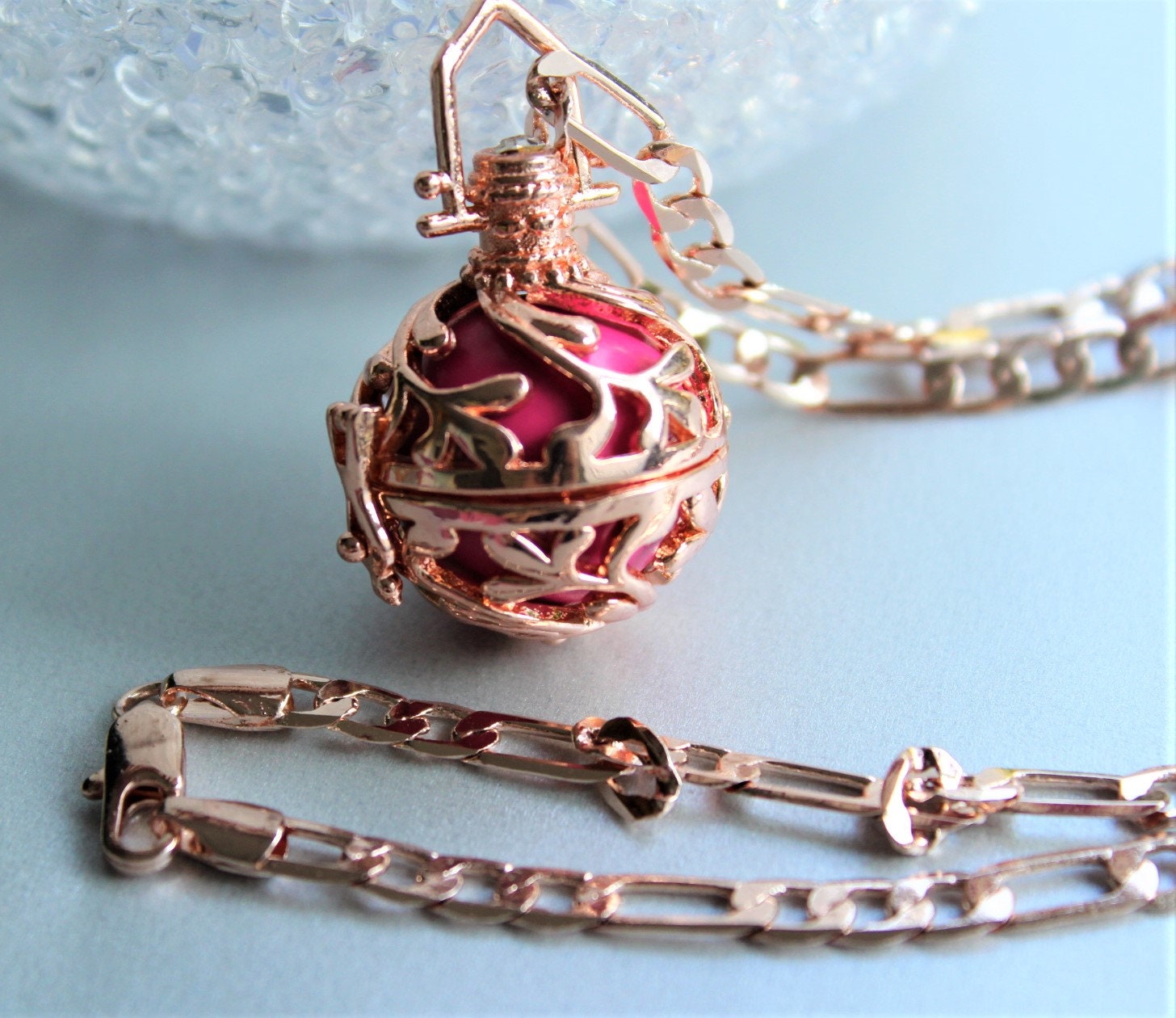 Angel Caller Cage Rose Gold 16 Mm Sound Ball Harmony Ball Pink