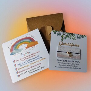 MERCI pour ce moment coloré - coffret cadeau carte plus bracelet cadeau - cadeau d'adieu pour éducateur, enfant de la maternelle KITA