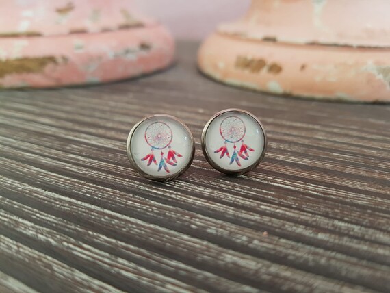 Stiefel : cabochon ohrringe motive Stiefel : cabochon ohrringe motive