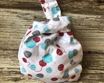 Wool Wash Bar with Lanolin, Japanese Knot Bag Bundle, Vintage Knits, Knitting Bag