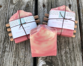 A Southern Belle Peach Handmade Soap