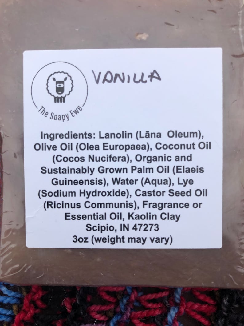 Wool Wash Bar with Lanolin image 6