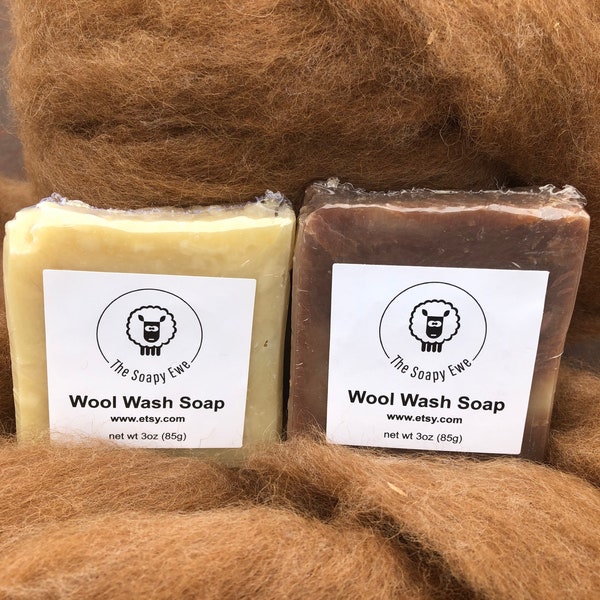 Wool Wash Bar with Lanolin