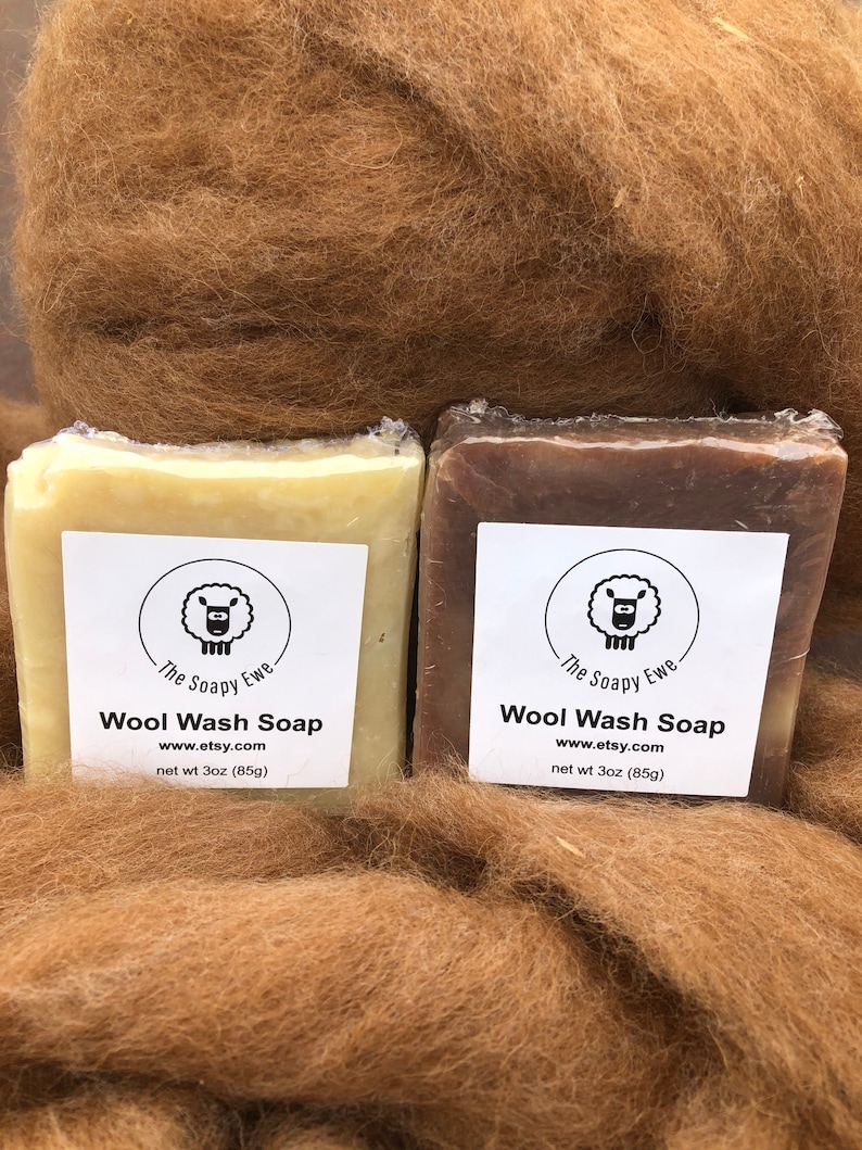 Wool Wash Bar with Lanolin image 1