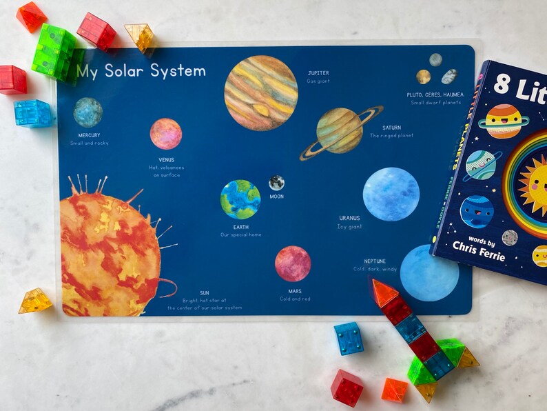 Solar System Learning Gift Pack for Kids Astronomy Gift Pack Etsy