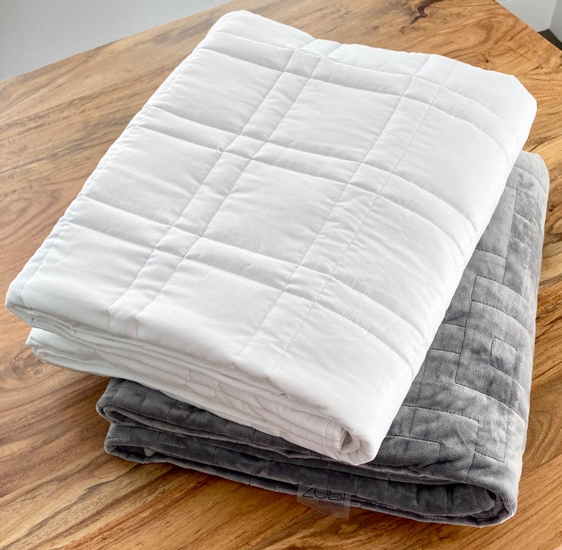 Zobi Weighted Blanket Removable ZIPPER Duvet Cover | Etsy