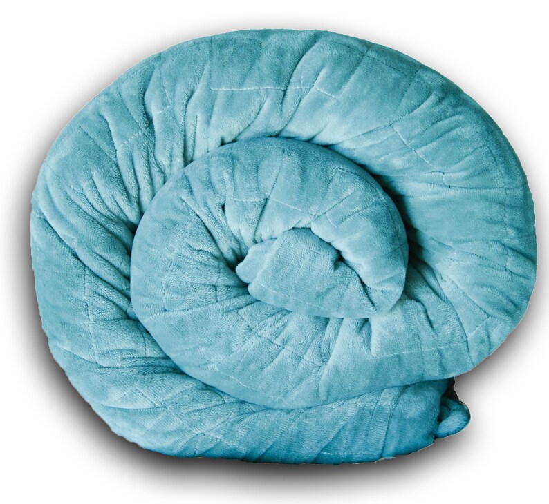 Premium Weighted Blanket For Sleep Stress and Anxiety by Etsy