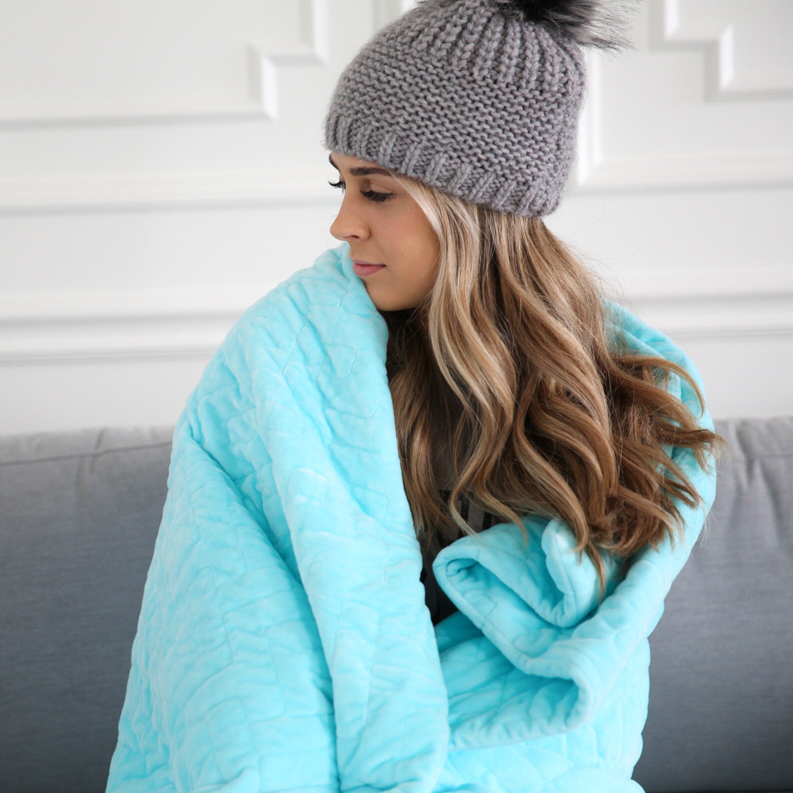 Zobi Weighted Blanket Removable ZIPPER Duvet Cover Etsy