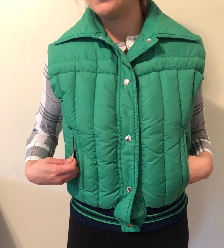 70s puffer vest