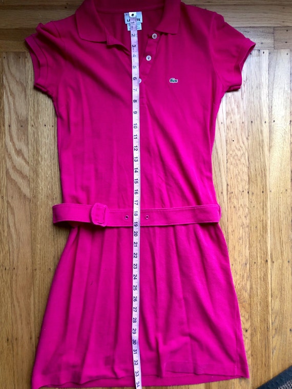 vintage lacoste tennis dress