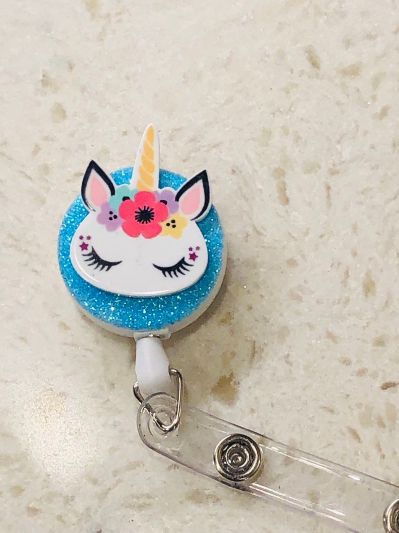 2 unicorn lanyards Unicorn Gifts for keyring//ID Badge//paediatric nurse