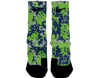 green elite socks