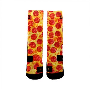 Pizza HoopSwagg Customized Socks, All Shoe Sizes, Perfect Funny Gift, Cute Gift,