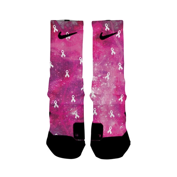 BREAST CANCER GALAXY Custom Nike Elite 