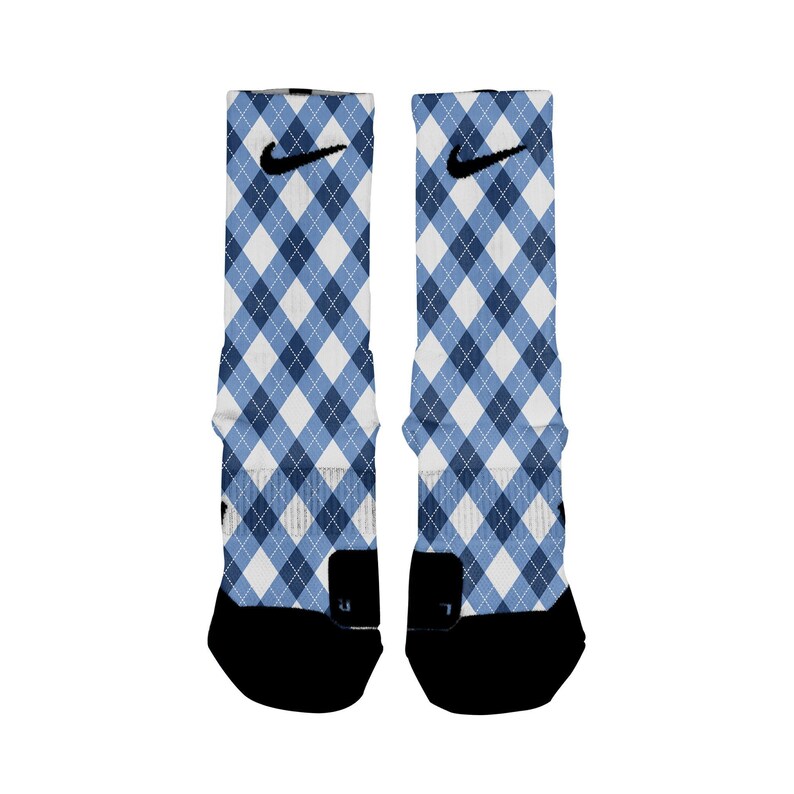 carolina blue nike socks
