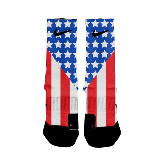 OLD GLORY Custom Nike Elite Socks All 