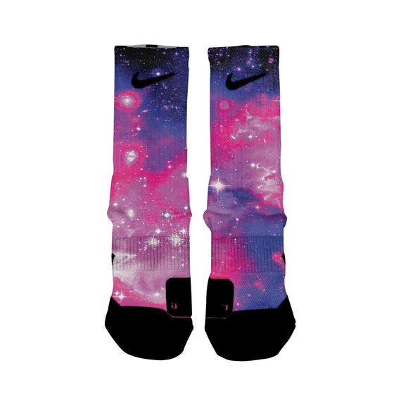 BUBBLEGUM GALAXY Custom Nike Elite 