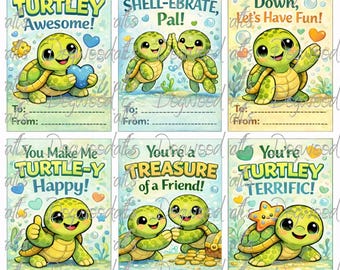 Tortuga San Valentín / Descarga digital