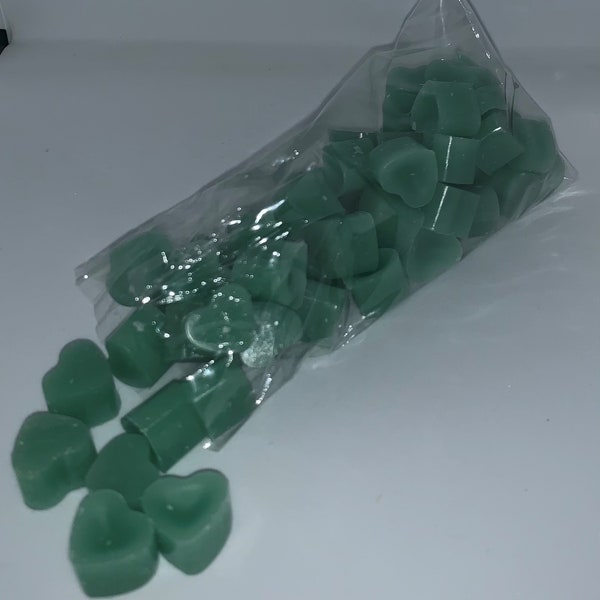 Fresh Cut Grass Scented Heart Shaped Wax Melts