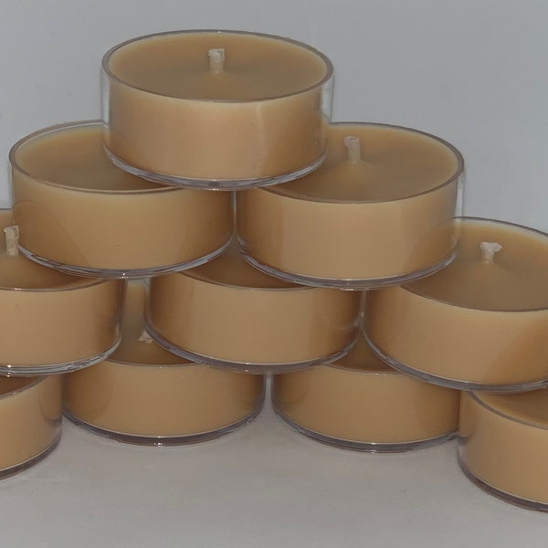 Creme Brulee Scented 10 Pack Tealight Candles