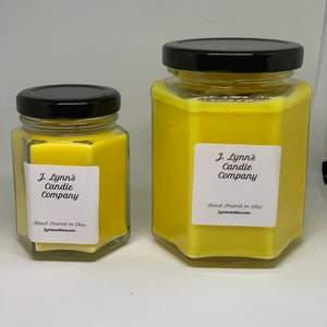 Honeysuckle Scented Candle Jar Gift Set