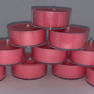 Rustic Rose Scented 10 Pack Tealight Candles
