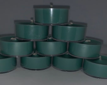 Cucumber Melon Scented 10 Pack Tealight Candles