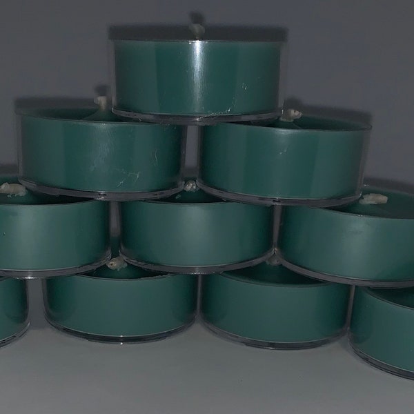 Scotch Pine Scented 10 Pack Tealight Candles