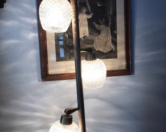 Tension Pole Lamp Vintage Mcm Floor To Ceiling Pole Lamp