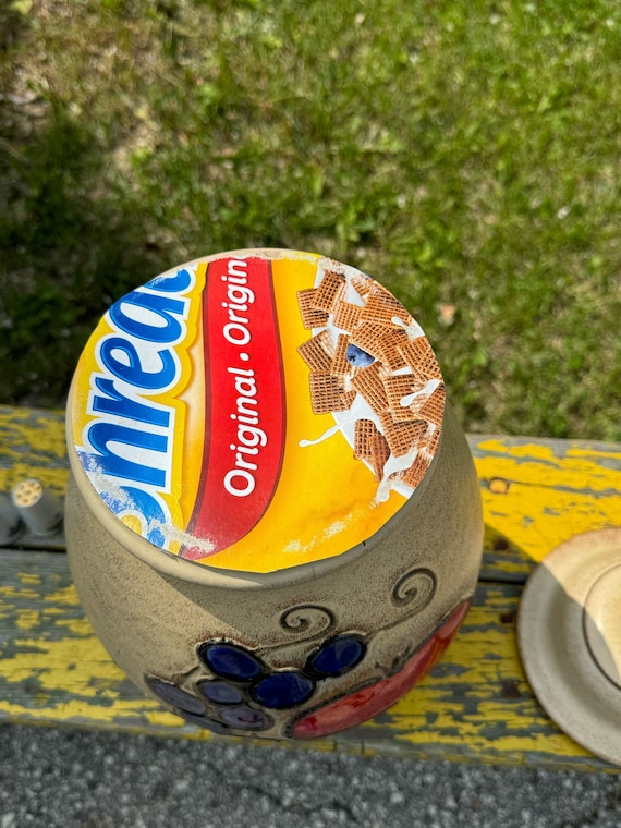 Vintage Scheurich Keramik Rum Pot: West Germany Stoneware Cider