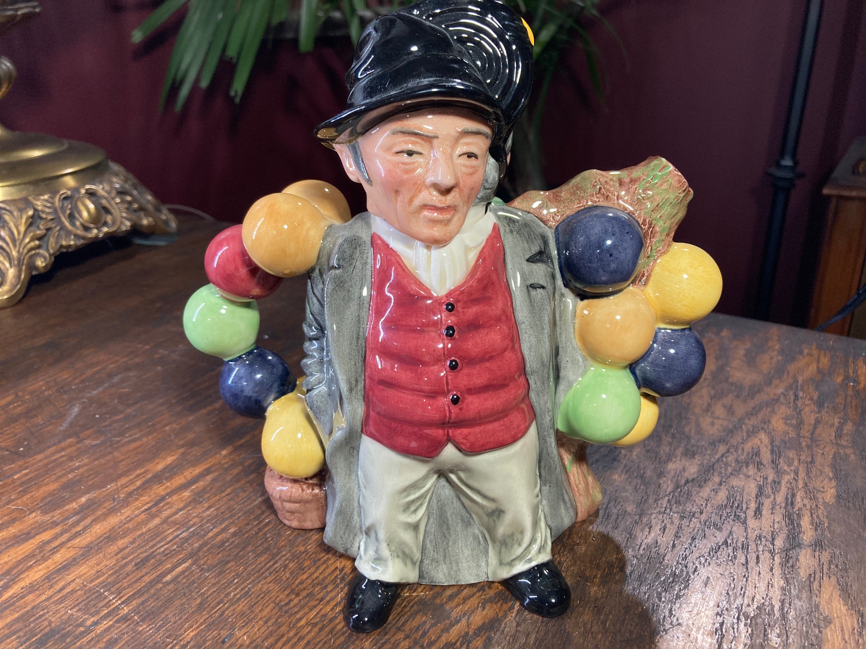 Royal Doulton Balloon Man Woman Double Character D7171 Etsy