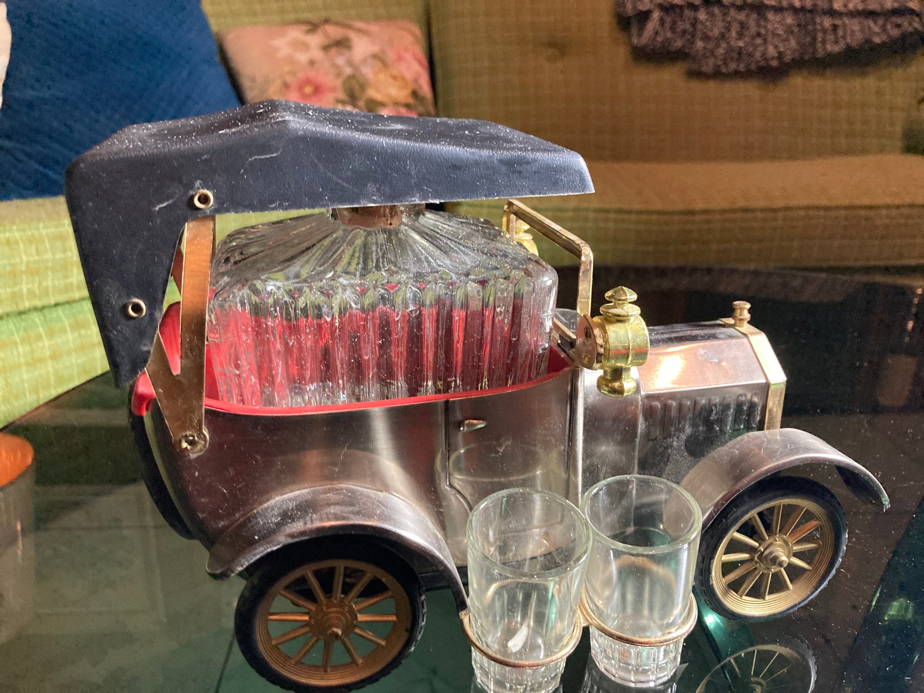 Vintage car decanter online