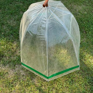 Umbrella Greenhouse Umbrella Garden Umbrella Collectible Vintage Gardening Tool