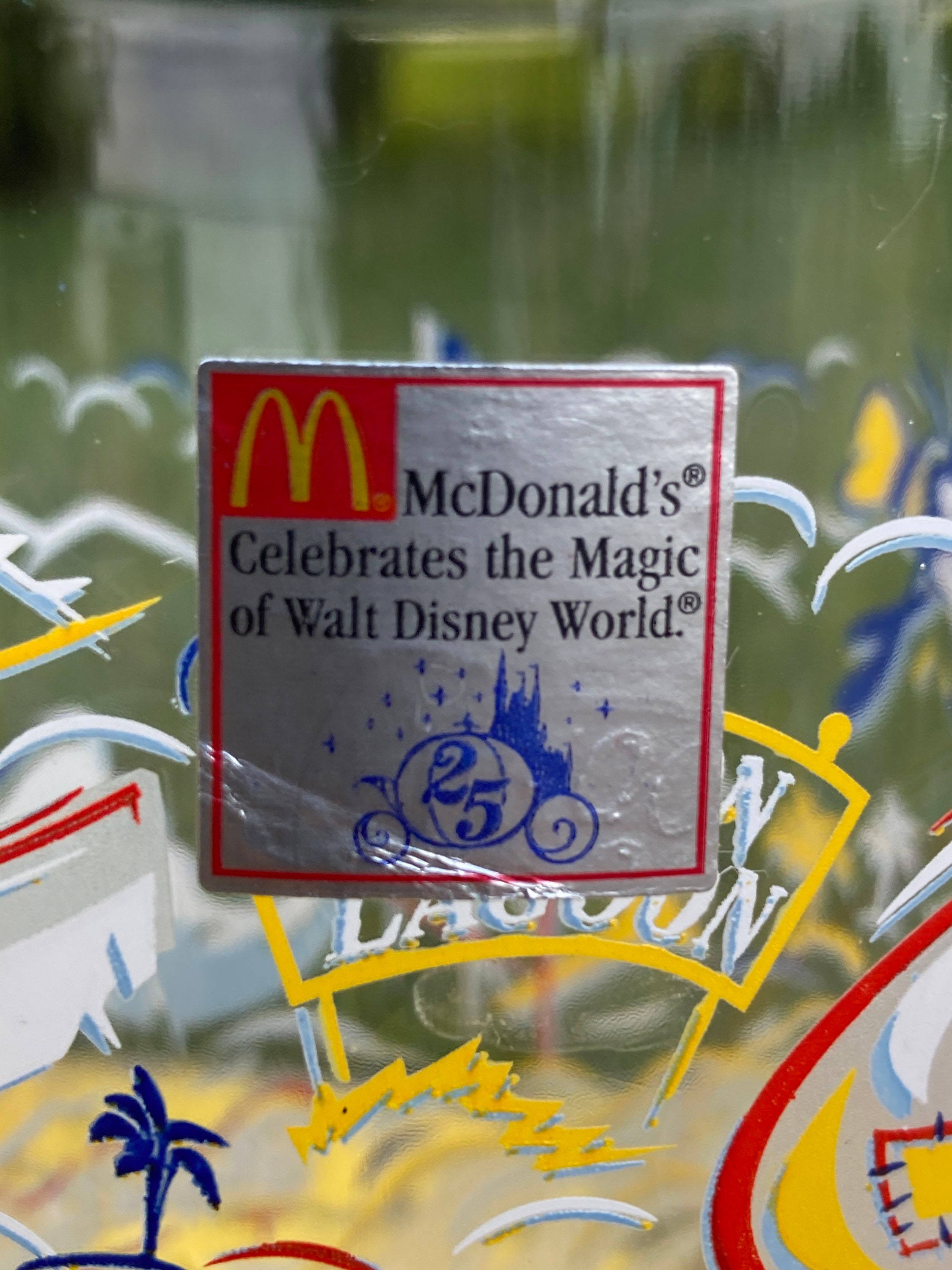 Mcdonald's Disney Mickey Mouse Walt Disney World 25th Anniversary