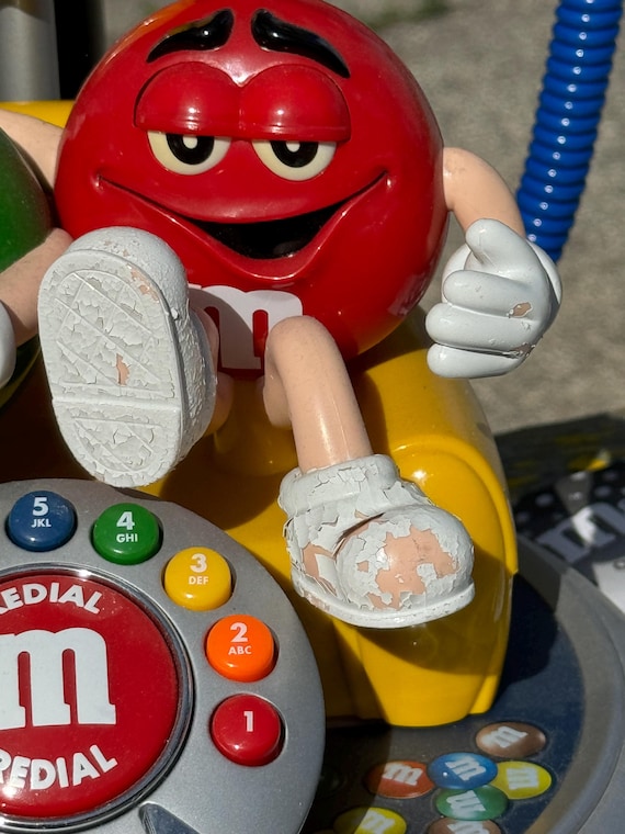 M&M Table Telephone Novelty New Old Stock Vintage Candy