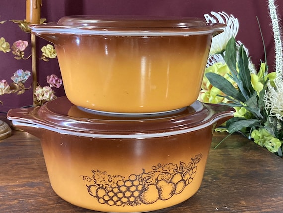 Old Pyrex キャセロールセット ヴィンテージ パイレックス キャセロール セット：オールド