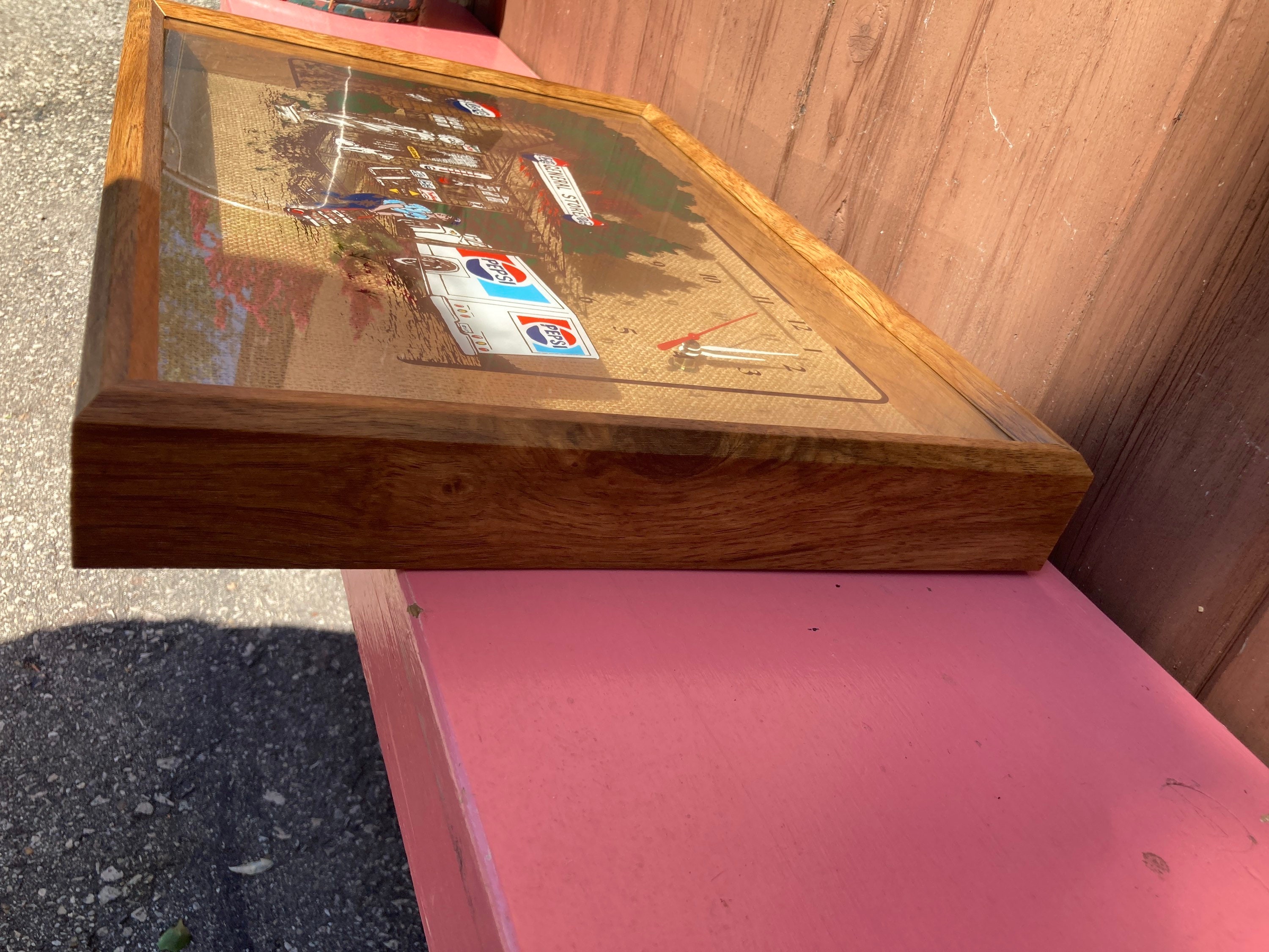 PEPSI COLA Clock Advertisement General Store Hanover Made in Japan