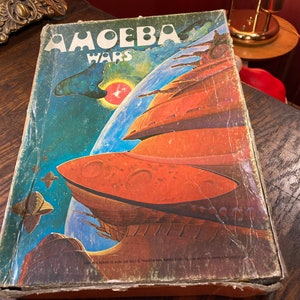 Amoeba Wars, Juego de mesa, Vintage, Juego coleccionable, Adultos, Juego, Juego de lucha de poder, Avalon Hill’s, Juego