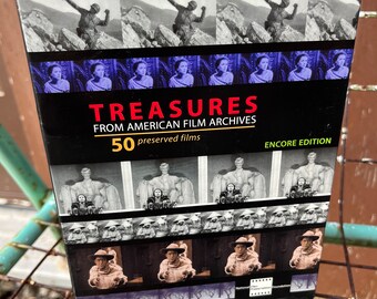 Treasures From American Film Archives 4 DVD set Silent Films Encore Edition