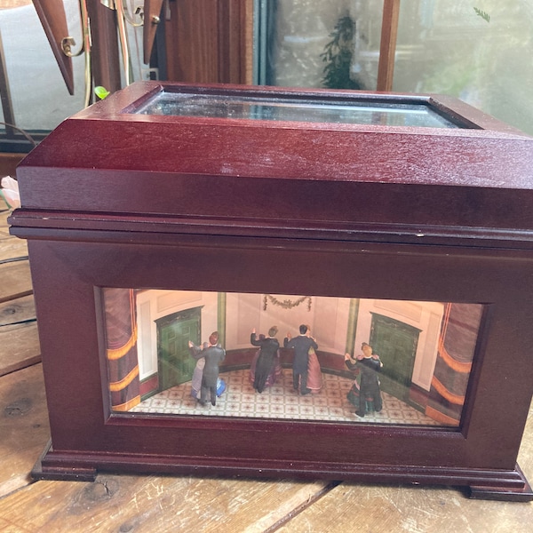 Christmas Music Boxes Etsy