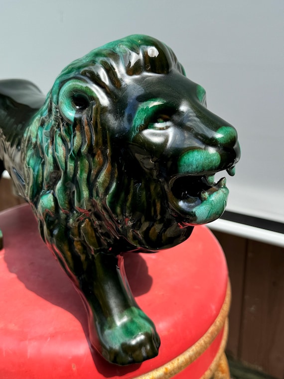 ヴィンテージ　メキシコ　陶器　置物　ライオン ヴィンテージ メキシコ 陶器 置物 ライオン 【公式通販】